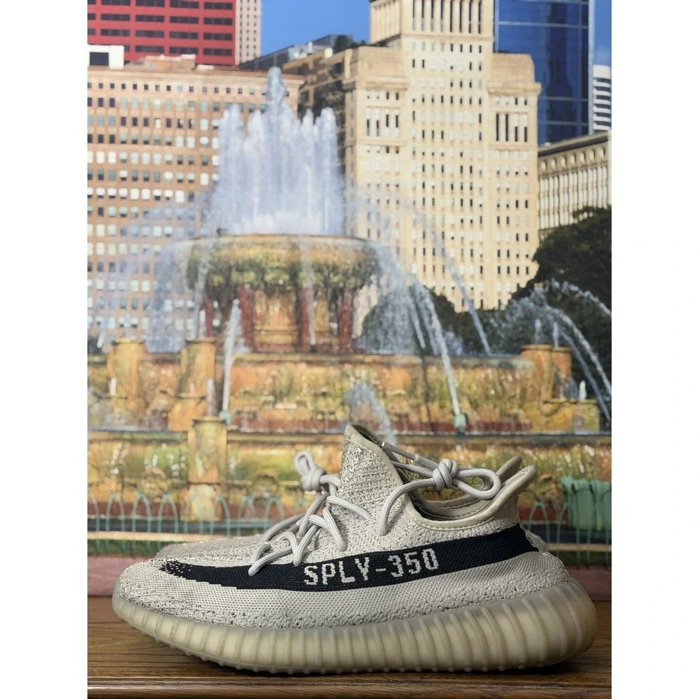 adidas Yeezy Boost 350 V2 Slate Low Top Lace-Up Men's Sneakers HP7870 2022